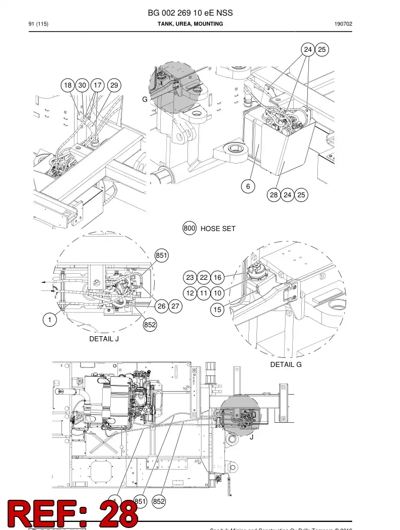 BG00635915a BG 006 359 15a Cover - Sandvik Technical Drawing