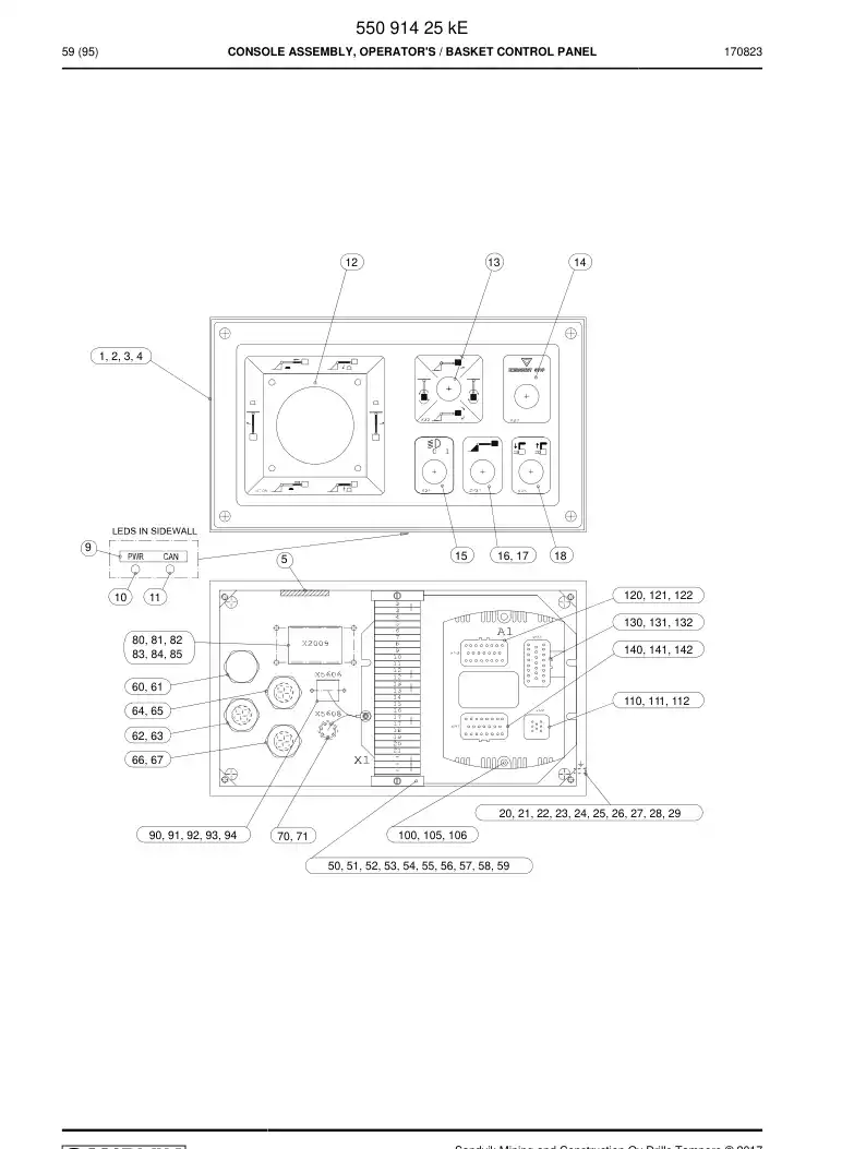 BG00638209a BG 006 382 09a Sign - Sandvik Technical Drawing