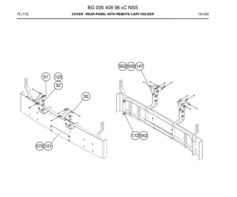 BG00640898c BG 006 408 98c Cover - Sandvik Technical Drawing