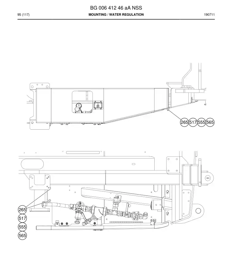 BG00641246a BG 006 412 46a Mounting - Sandvik Technical Drawing