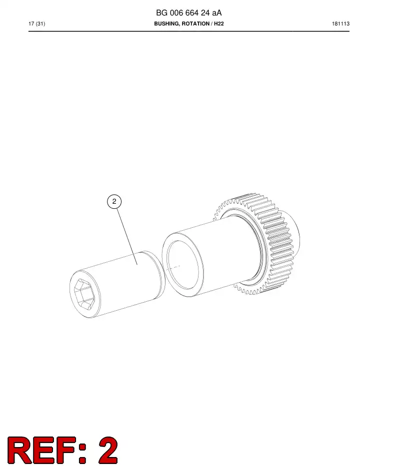 BG00641909a BG 006 419 09a Chuck - Sandvik Technical Drawing