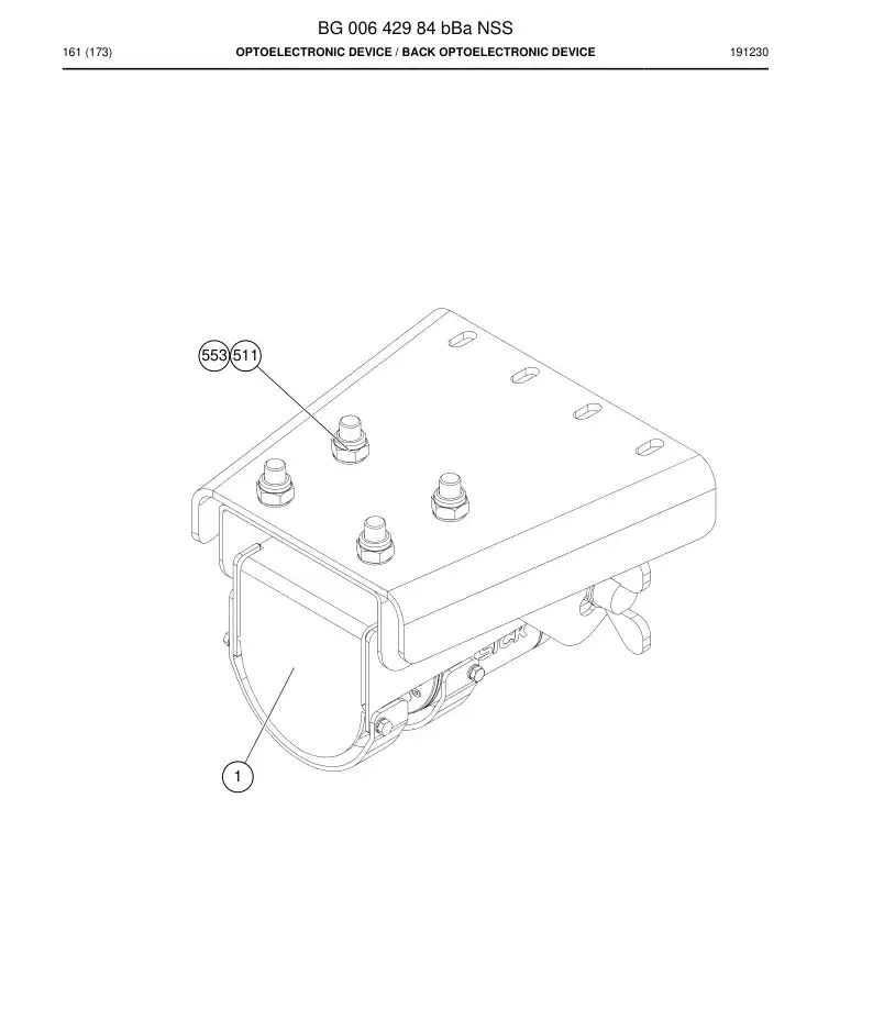 BG00642984b BG 006 429 84b Optoelectronic Device - Sandvik Technical Drawing