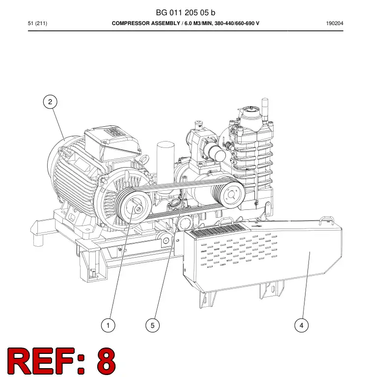 BG00647725a BG 006 477 25a KIT DE MANTENIMIENTO - Sandvik Technical Drawing