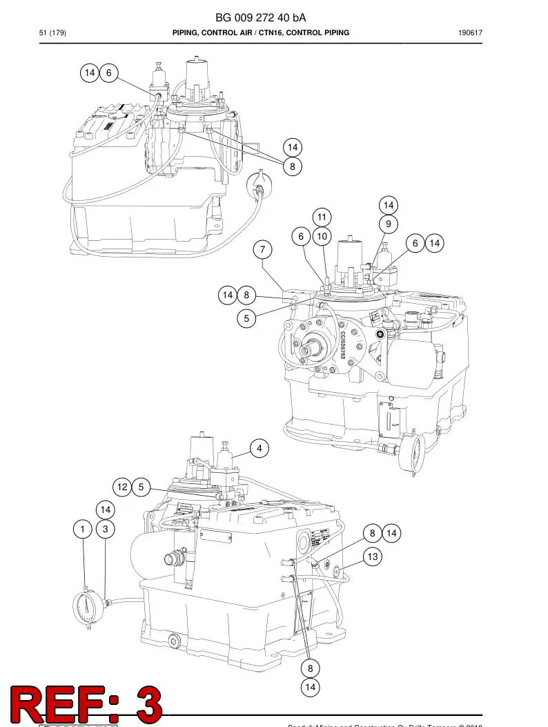 BG00648324a BG 006 483 24a Adapter - Sandvik Technical Drawing