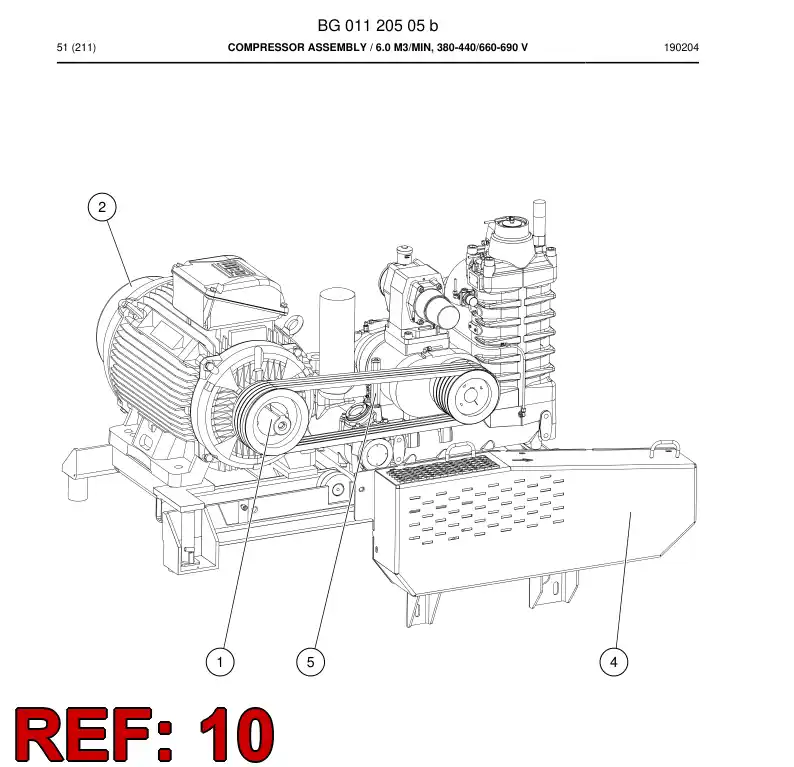 BG00648577a BG 006 485 77a KIT DE MANTENIMIENTO - Sandvik Technical Drawing