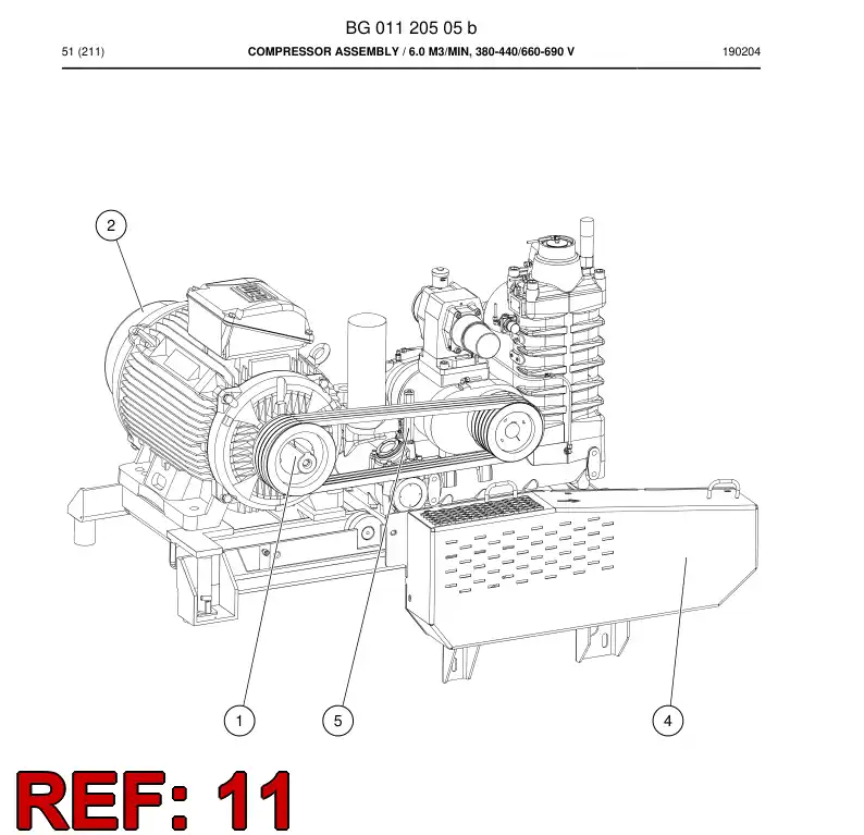 BG00648651a BG 006 486 51a KIT DE MANTENIMIENTO - Sandvik Technical Drawing