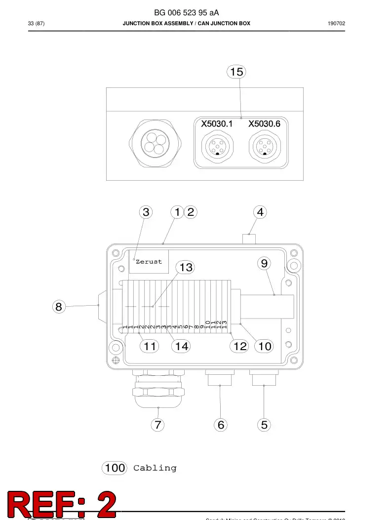 BG00652974a BG 006 529 74a Drawing, Dimensioned - Sandvik Technical Drawing