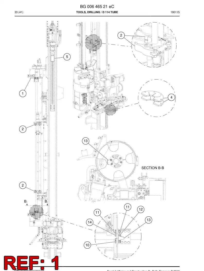 BG00656678b BG 006 566 78b Plate - Sandvik Technical Drawing