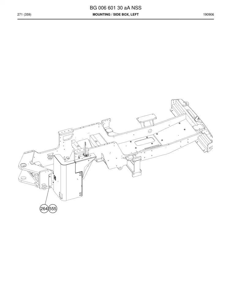 BG00660130a BG 006 601 30a Mounting - Sandvik Technical Drawing