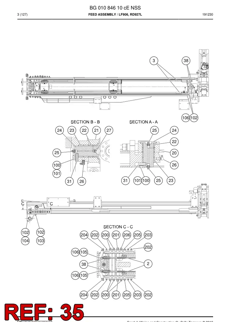BG00660591a BG 006 605 91a Plate - Sandvik Technical Drawing