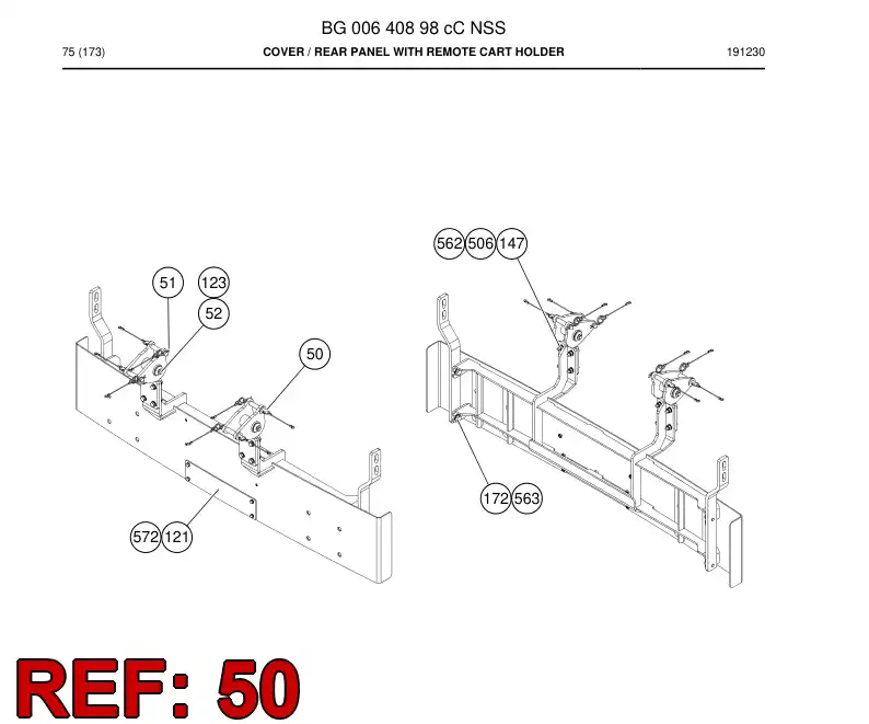 BG00661018a BG 006 610 18a Pin - Sandvik Technical Drawing