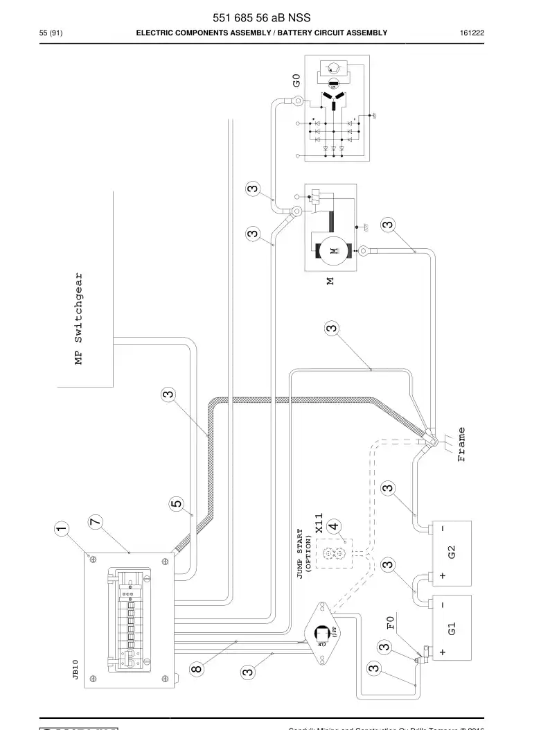 BG00662012a BG 006 620 12a Fuse - Sandvik Technical Drawing