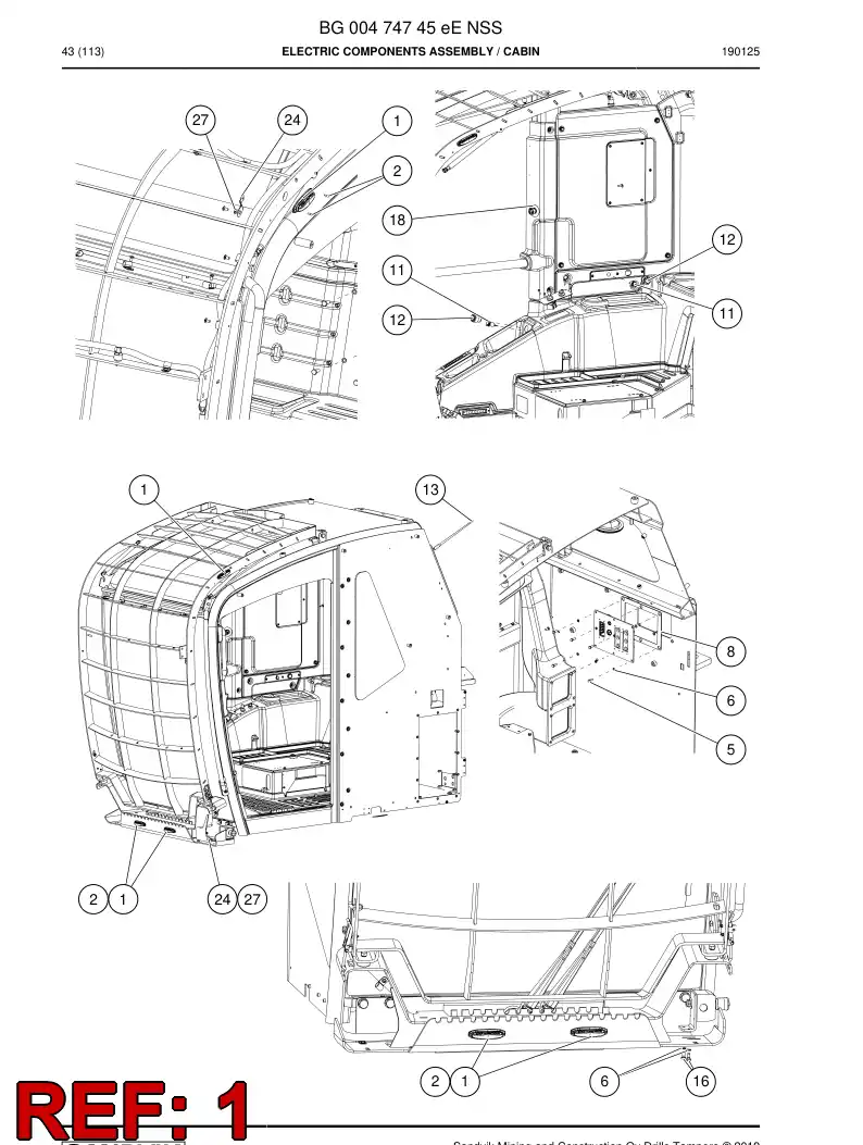 BG00667037a BG 006 670 37a Light, Led - Sandvik Technical Drawing