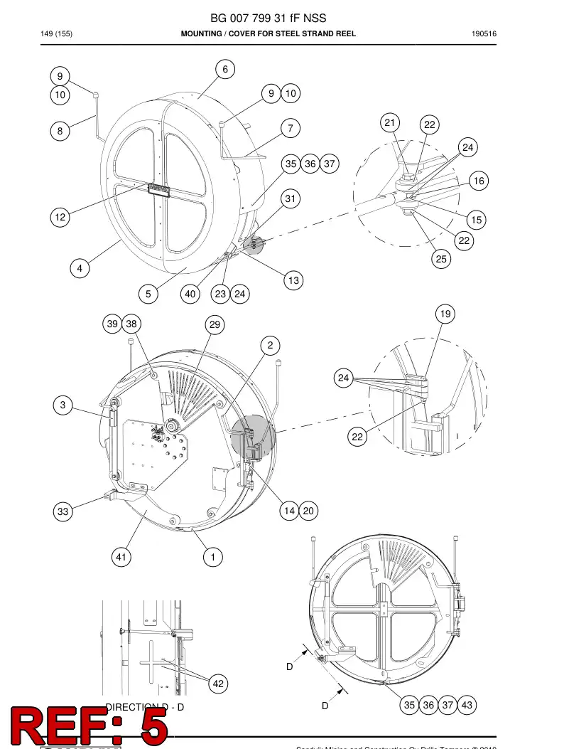 BG00668243a BG 006 682 43a Cover - Sandvik Technical Drawing