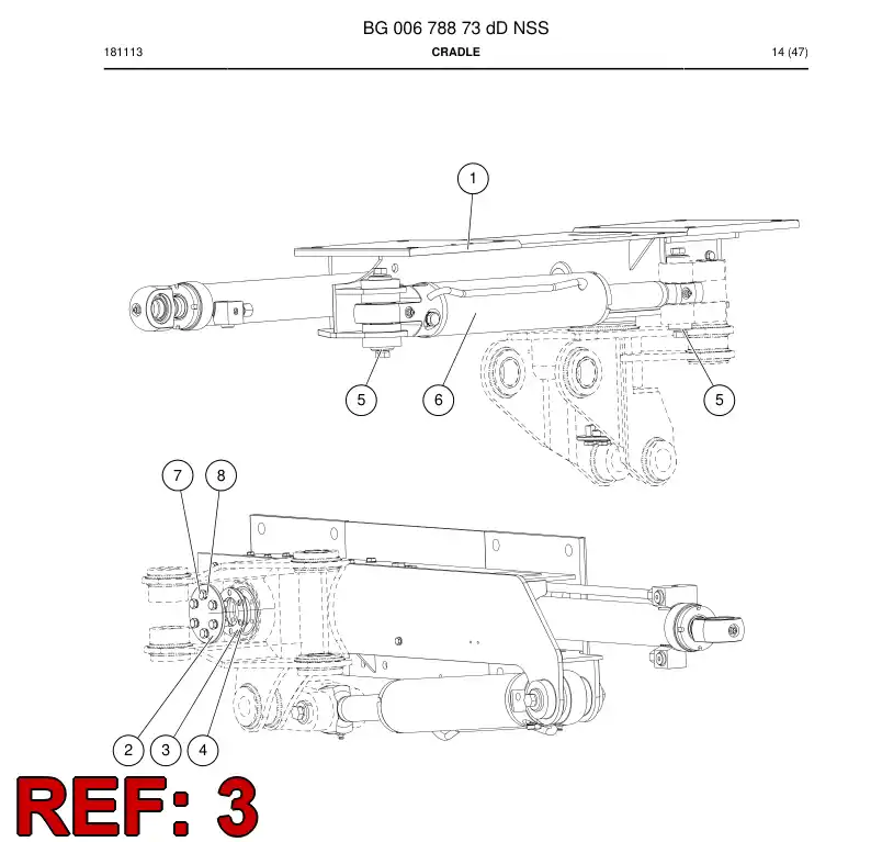 BG00669635a BG 006 696 35a Shim - Sandvik Technical Drawing