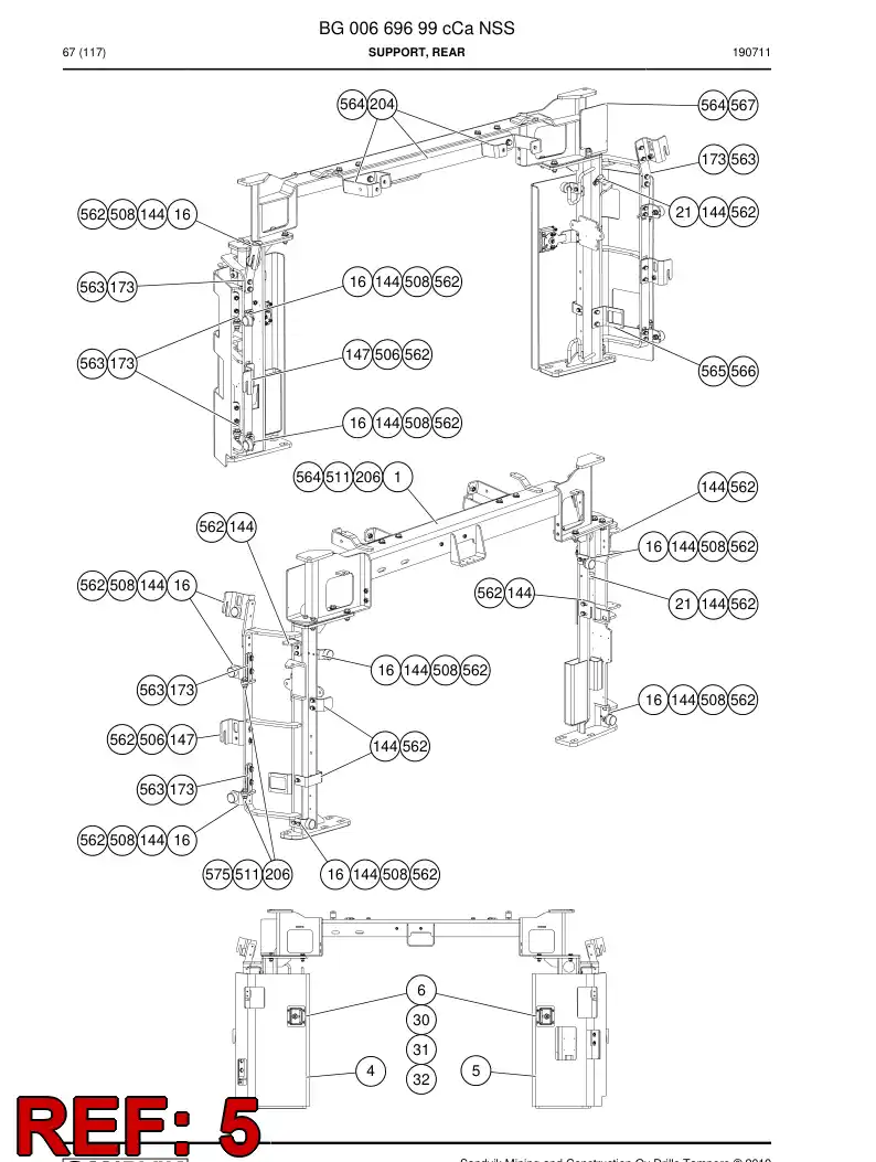 BG00669747a BG 006 697 47a Cover - Sandvik Technical Drawing