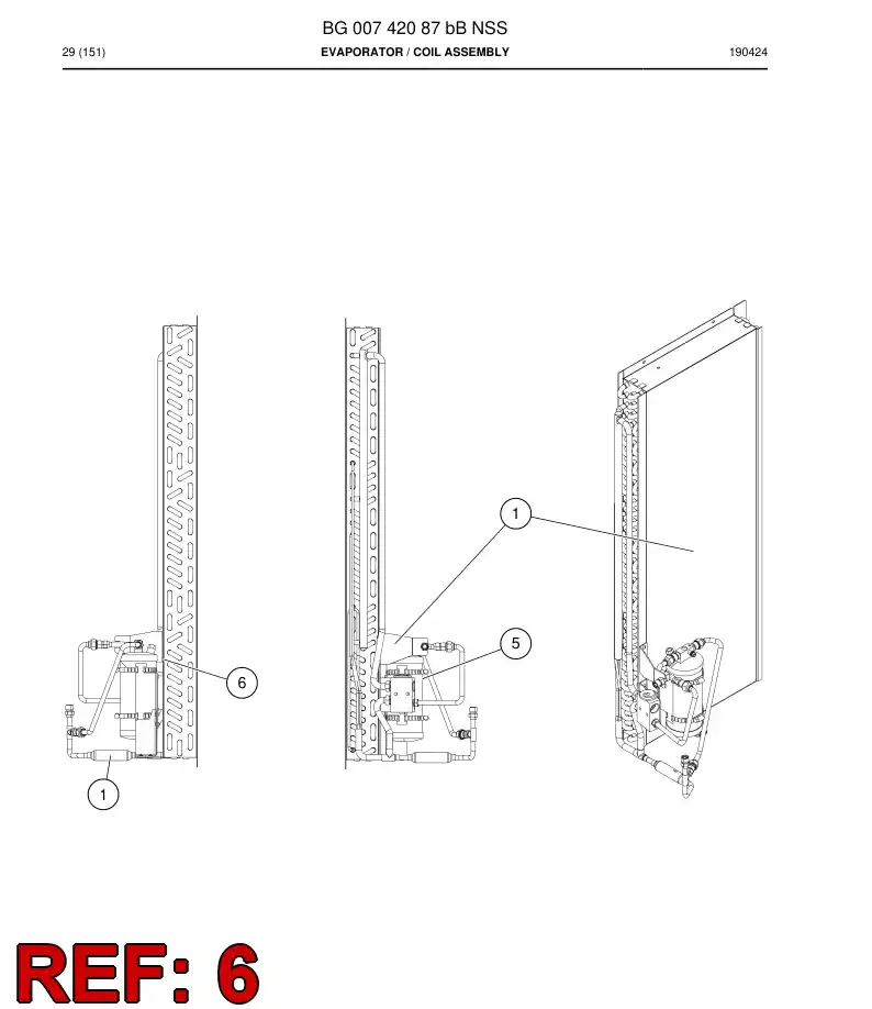 BG00669895a BG 006 698 95a Dryer - Sandvik Technical Drawing
