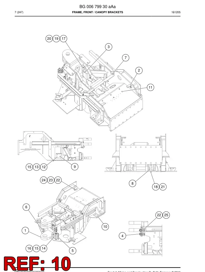 BG00670978a BG 006 709 78a Spacer - Sandvik Technical Drawing