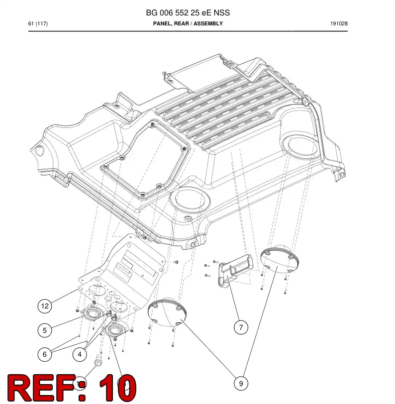 BG00682208a BG 006 822 08a Screw, Torx - Sandvik Technical Drawing