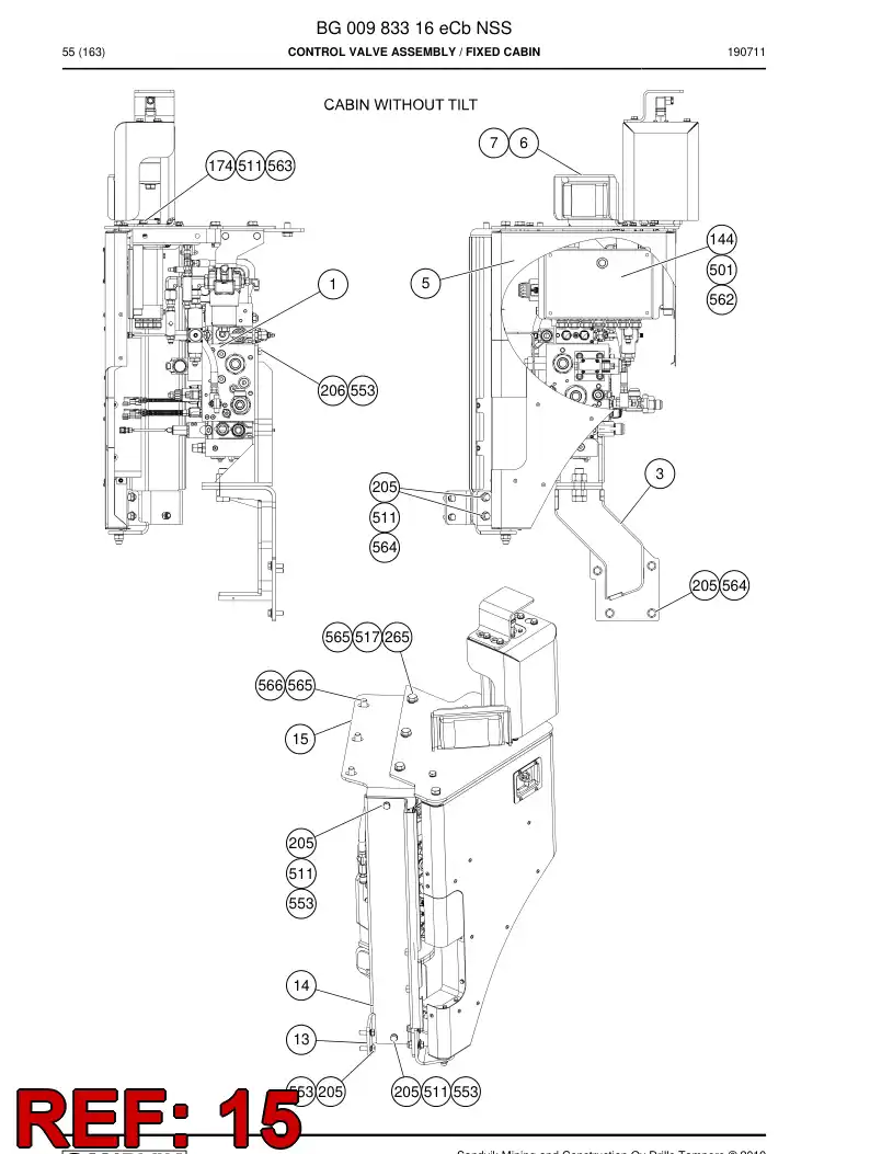 BG00687028b BG 006 870 28b Plate - Sandvik Technical Drawing