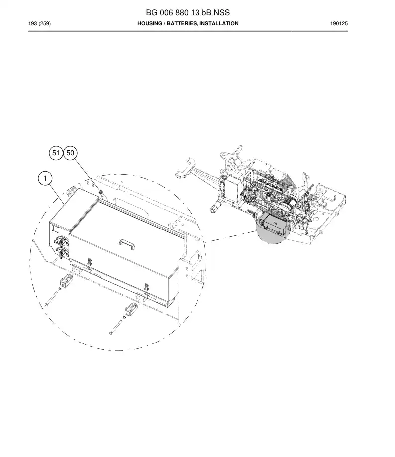 BG00688013b BG 006 880 13b Housing - Sandvik Technical Drawing