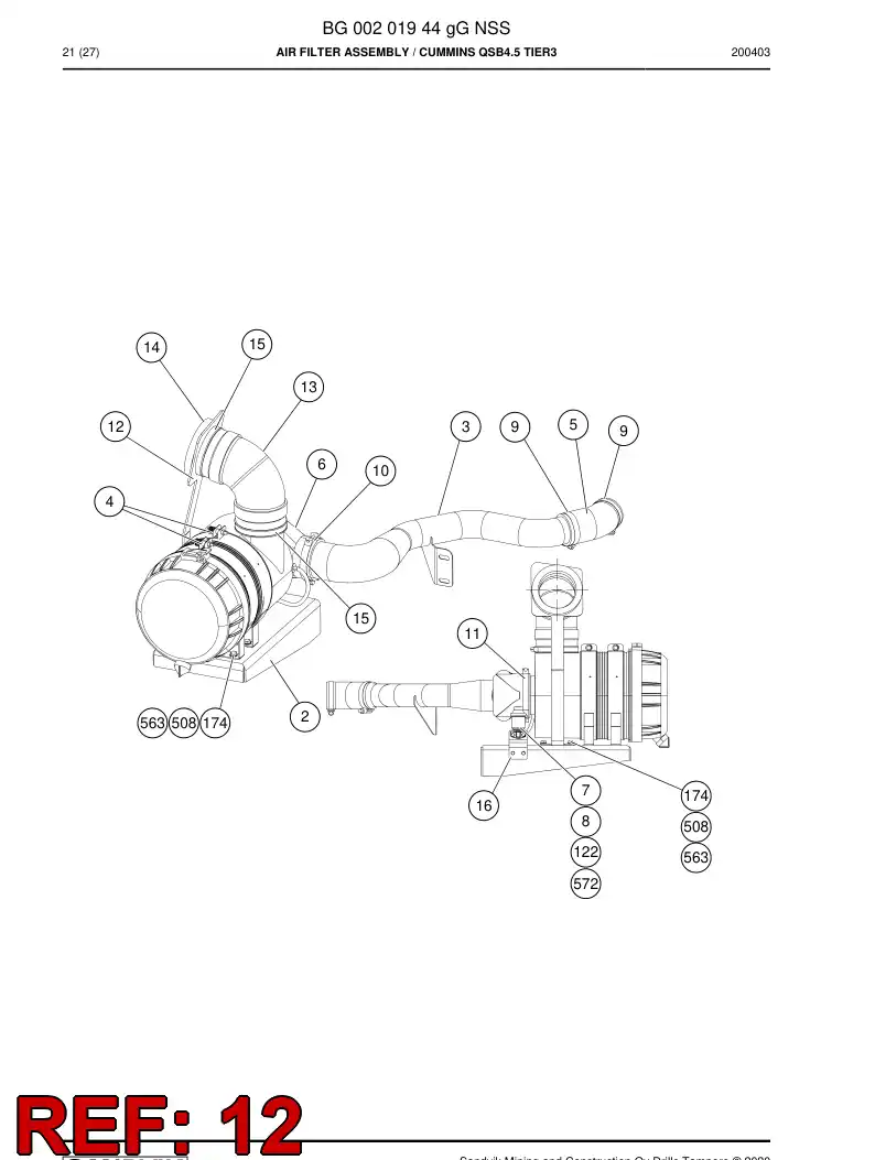 BG00691028a BG 006 910 28a Bracket - Sandvik Technical Drawing