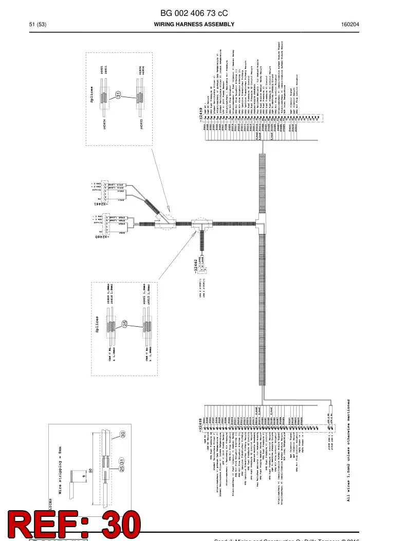 BG00693329a BG 006 933 29a Conduit, Shrinking - Sandvik Technical Drawing