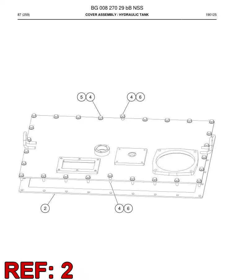 BG00700437a BG 007 004 37a Seal - Sandvik Technical Drawing