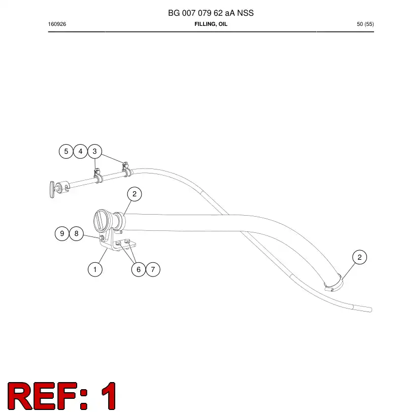 BG00707724a BG 007 077 24a Plate - Sandvik Technical Drawing