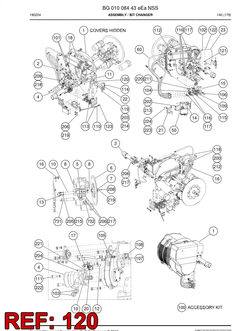 BG00708277a BG 007 082 77a PRENSAESTOPAS, CABLE - Sandvik Technical Drawing