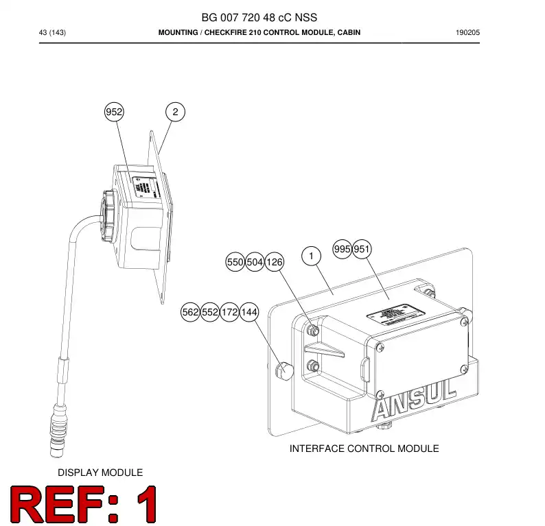 BG00712649b BG 007 126 49b Plate - Sandvik Technical Drawing