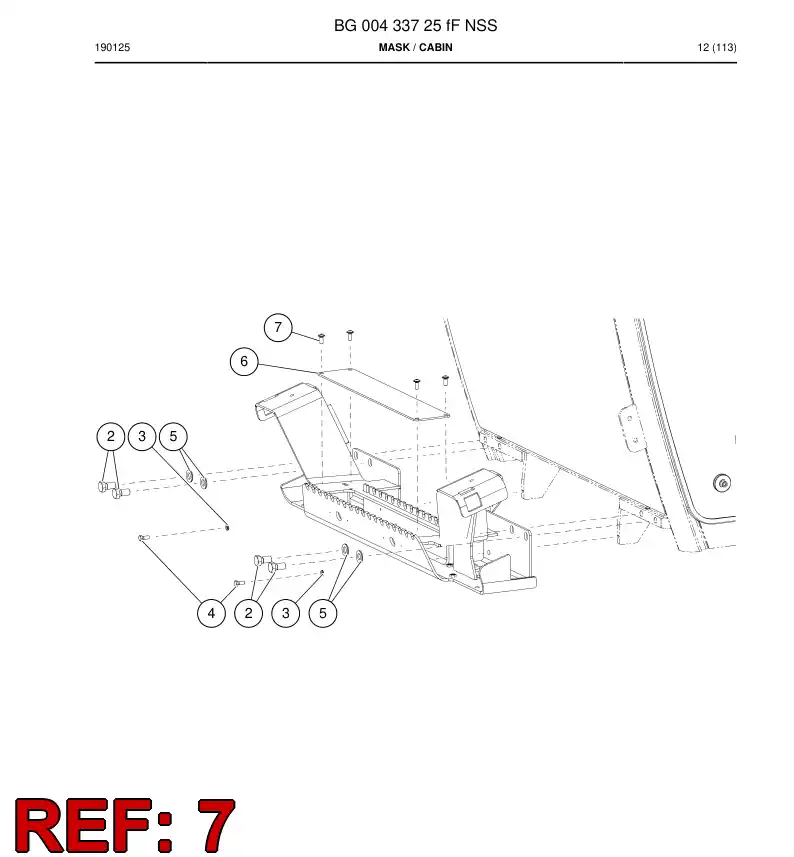 BG00719695a BG 007 196 95a Screw, Hexagon Socket, Button Head - Sandvik Technical Drawing