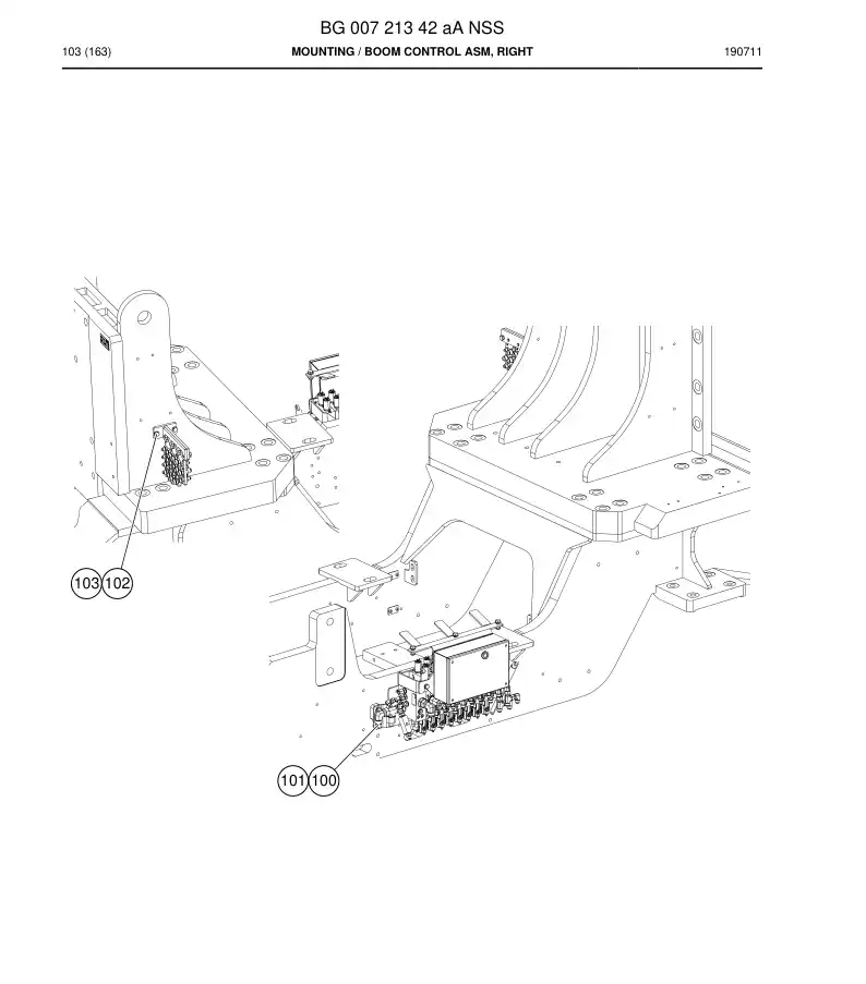 BG00721342a BG 007 213 42a Mounting - Sandvik Technical Drawing