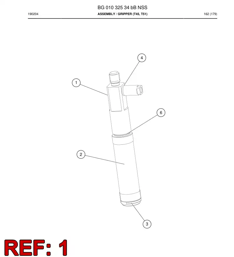 BG00723594b BG 007 235 94b ADAPTER - Sandvik Technical Drawing