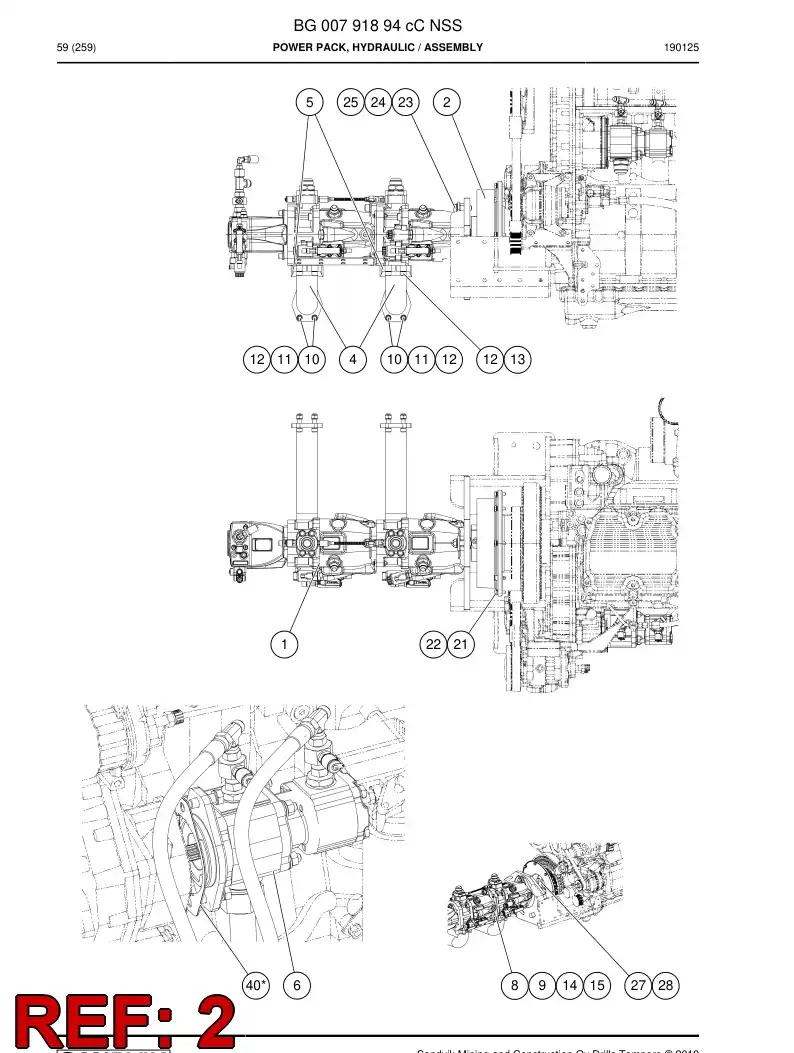 BG00724531a BG 007 245 31a Coupling, Flexible - Sandvik Technical Drawing