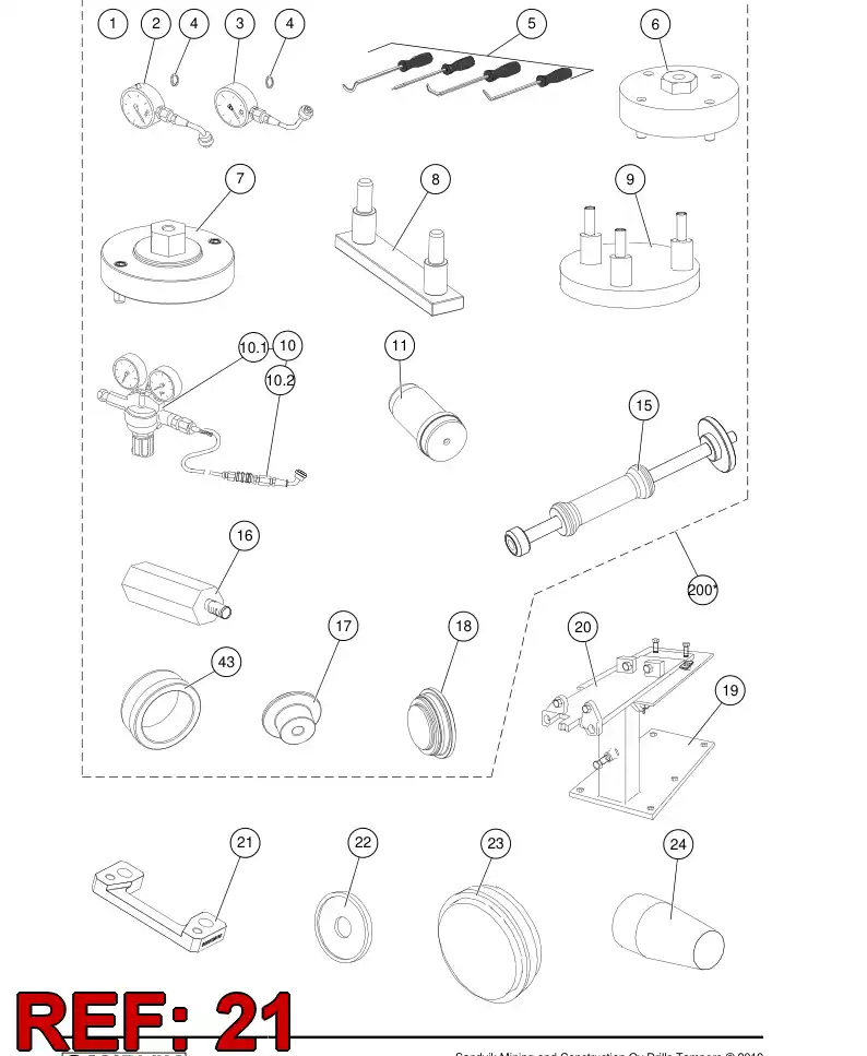 BG00726132a BG 007 261 32a Plate - Sandvik Technical Drawing