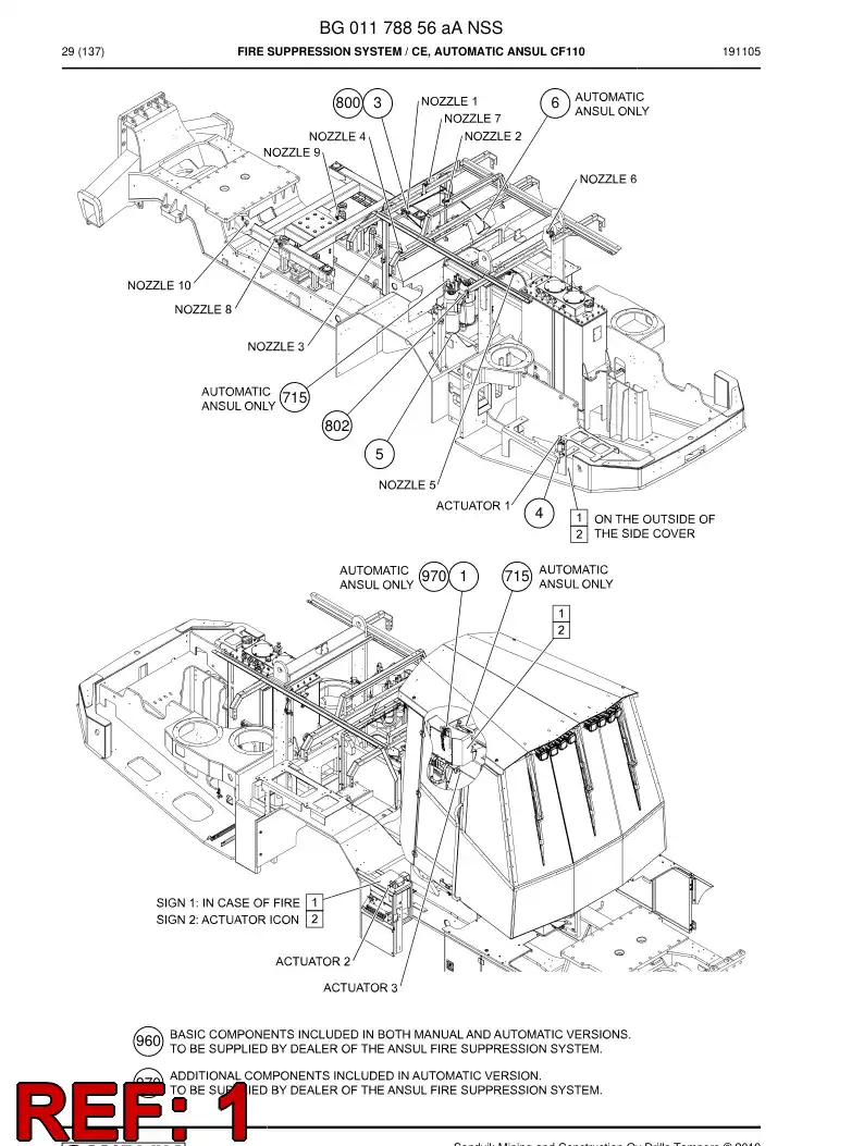BG00731705a BG 007 317 05a Mounting - Sandvik Technical Drawing