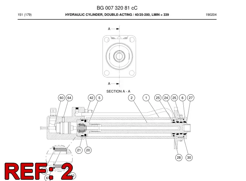 BG00732094a BG 007 320 94a MECANIZADO DEL VSTAGO DEL PISTN - Sandvik Technical Drawing