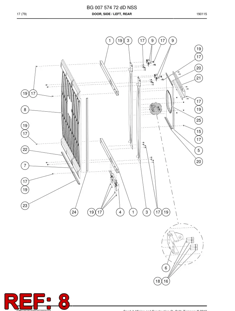 BG00735532b BG 007 355 32b Cover - Sandvik Technical Drawing