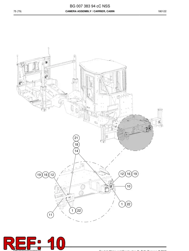 BG00738685b BG 007 386 85b Cover - Sandvik Technical Drawing