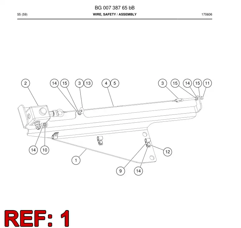 BG00738774b BG 007 387 74b Plate - Sandvik Technical Drawing