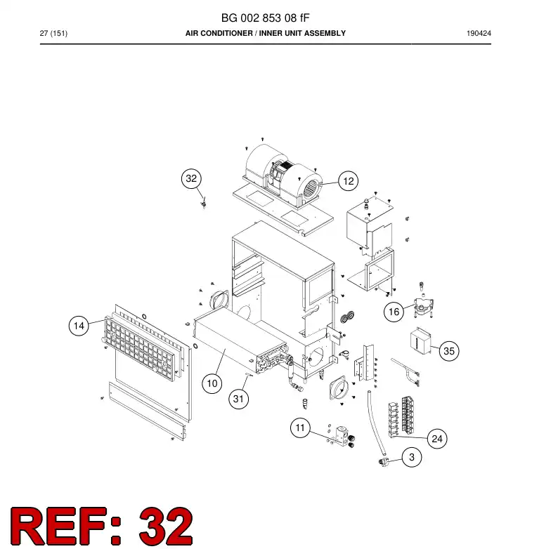 BG00741618a BG 007 416 18a Sensor - Sandvik Technical Drawing