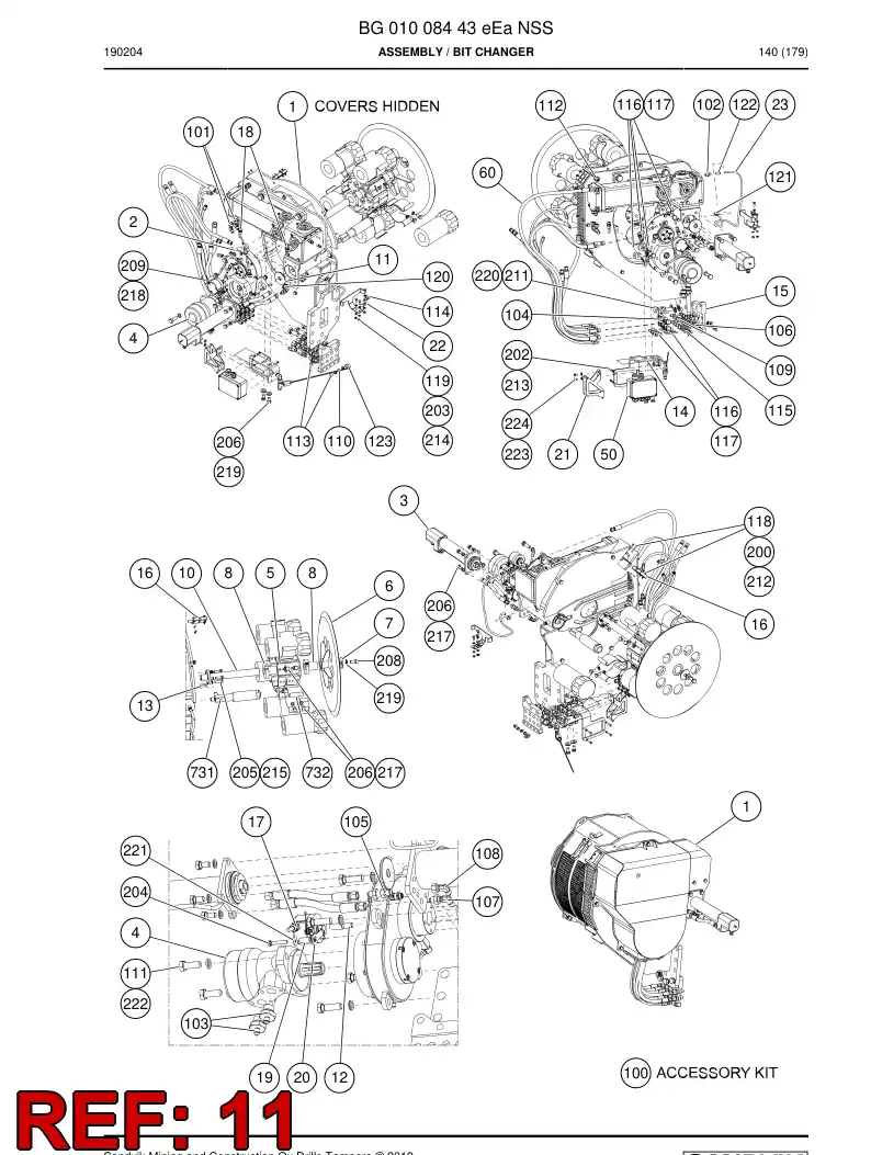 BG00745175a BG 007 451 75a SOPORTE - Sandvik Technical Drawing