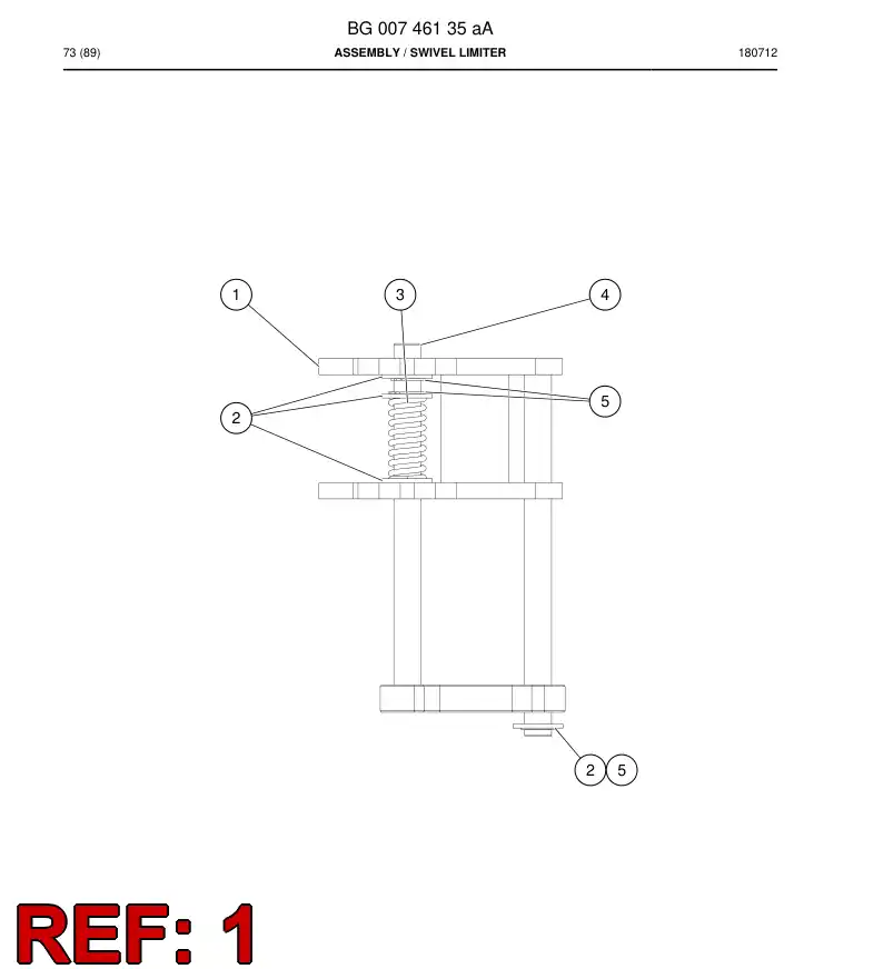 BG00746136a BG 007 461 36a Welding Machine - Sandvik Technical Drawing