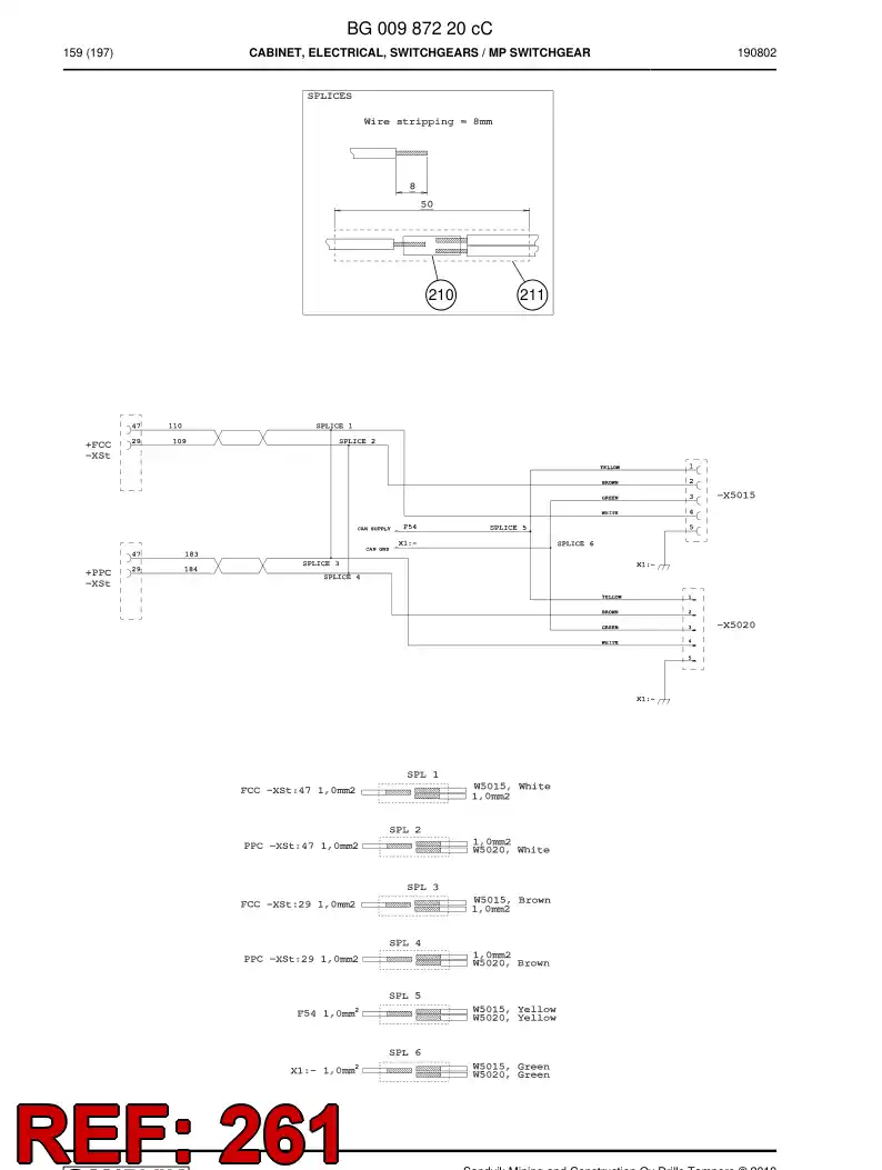 BG00764477a BG 007 644 77a Wire - Sandvik Technical Drawing
