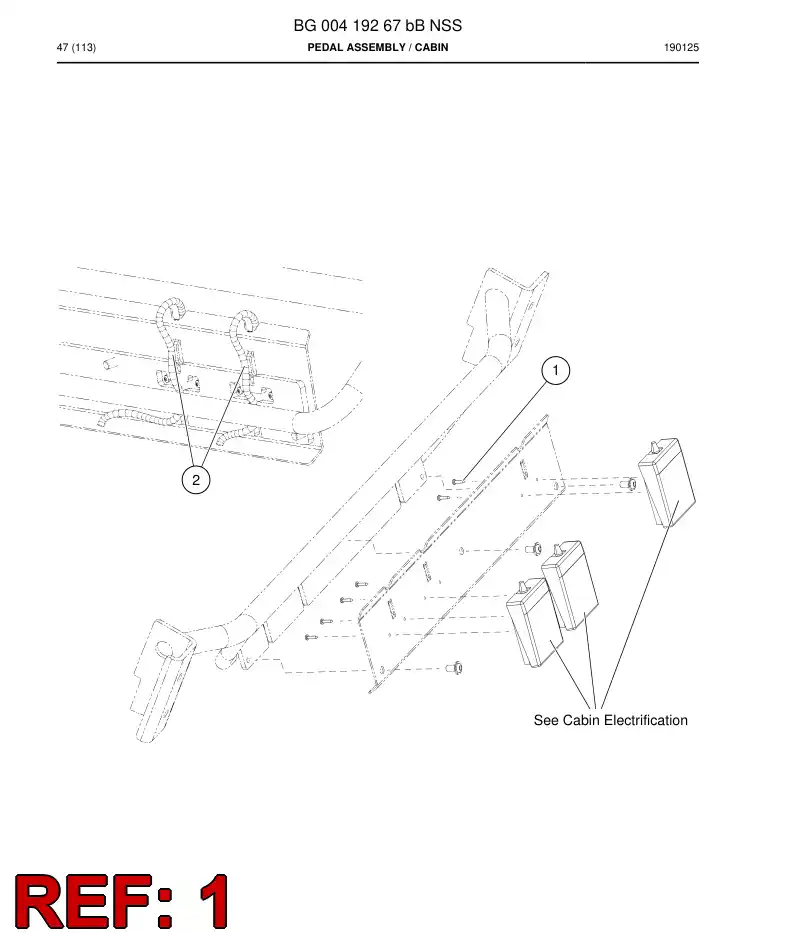 BG00764701a BG 007 647 01a Screw, Torx - Sandvik Technical Drawing