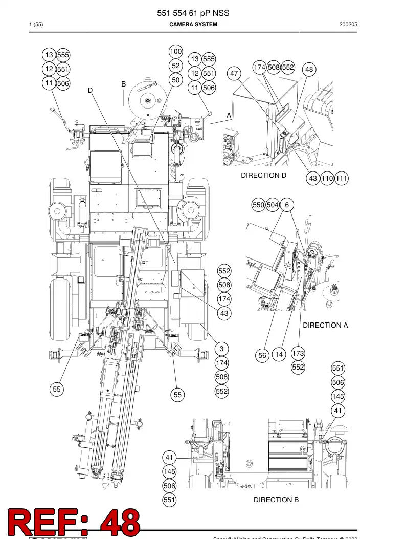 BG00766362a BG 007 663 62a Cover - Sandvik Technical Drawing