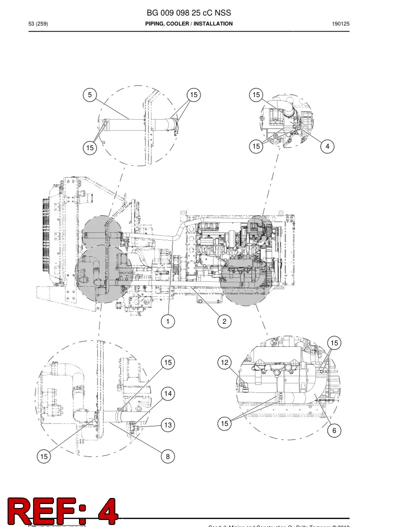 BG00767360a BG 007 673 60a Pipe - Sandvik Technical Drawing