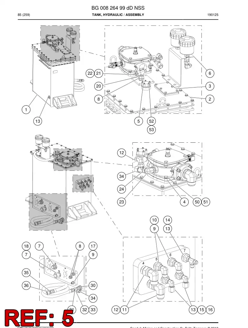 BG00781602b BG 007 816 02b Sensor - Sandvik Technical Drawing