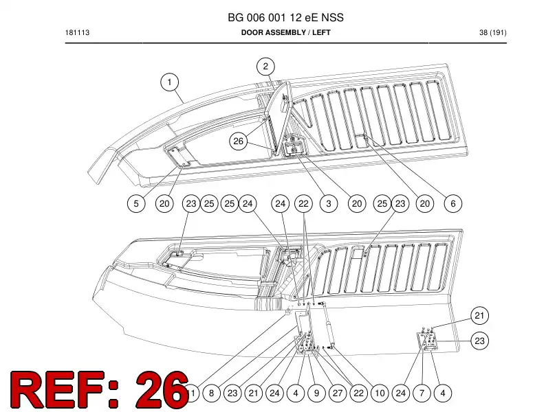 BG00790181a BG 007 901 81a Screw - Sandvik Technical Drawing